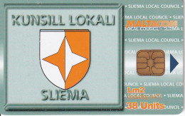 TARJETA DE MALTA DE KUNSILL LOKALI SLIEMA - Malta