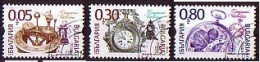 BULGARIA \ BULGARIE - 2015 - Horlogerie - 3v Used - Used Stamps