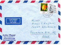 68549 - Bund - 2006 - €1,60 SWK MiF A LpBf KASSEL -> Fountain Hills, AZ (USA) - Lettres & Documents