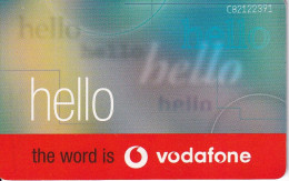 TARJETA DE MALTA DE WTDC'98   - HELLO VODAFONE - Malte