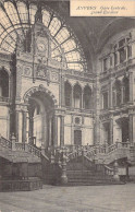 BELGIQUE - Anvers - Gare Centrale, Grand Escalier - Carte Postale Ancienne - Antwerpen