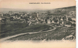 FRANCE - PONTARLIER - Vue Générale - Village - église - Clocher - Carte Postale Ancienne - Pontarlier