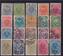 AUSTRIA 1919 - Canceled - ANK 225x-274x -complete Set! - Unused Stamps