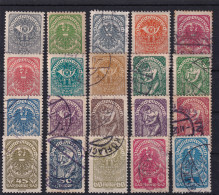 AUSTRIA 1919 - Canceled - ANK 225x-274x -complete Set! - Nuovi