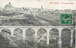 FRANCE - Rodez - Vue Générale - Pont - Village - Carte Postale Ancienne - Rodez