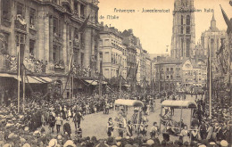BELGIQUE - Anvers - Cortège Des Bijoux - Groupe De L'Italie - Carte Postale Ancienne - Antwerpen