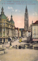 BELGIQUE - Anvers - La Cathédrale, Vue Du Canal Au Sucre - Carte Postale Ancienne - Antwerpen