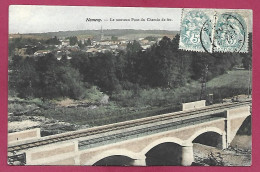 Nomexy (88) Le Nouveau Pont Du Chemin De Fer 2scans 1904 - Nomexy