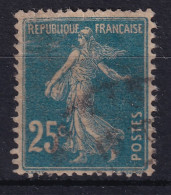 FRANCE 1907 - Canceled - YT 140r - Papier GC - 1906-38 Säerin, Untergrund Glatt