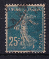 FRANCE 1907 - Canceled - YT 140r - Papier GC - 1906-38 Semeuse Camée