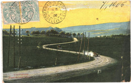 CPA  Carte Postale France   Route De Laqueuille  1906 VM69714 - Issoire