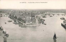 FRANCE - Nantes - Ile Gloriette, Prise Du Transbordeur - Carte Postale Ancienne - Nantes