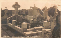 Belgique - Waremme - Monument Aux Morts De La Guerre - Carte Photo - Carte Postale Ancienne - Borgworm