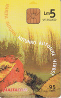 TARJETA DE MALTA DEL OTOÑO 5 LM - AUTUMN - Malte