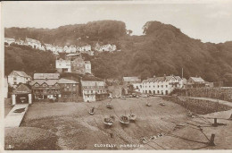CLOVELLY, Harbour (Publisher - Tuck's) Date - Unknown, Unused (Vintage Real Photograph) - Clovelly
