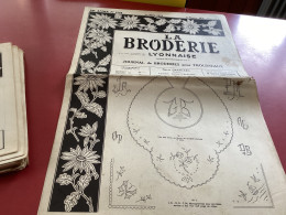 La Broderie Lyonnaise Journal De Broderie Pour Trousseaux Numéro 1141 - Andere & Zonder Classificatie
