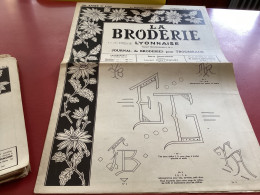 La Broderie Lyonnaise Journal De Broderie Pour Trousseaux Numéro 1135 - Altri & Non Classificati