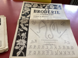 La Broderie Lyonnaise Journal De Broderie Pour Trousseaux Numéro 1117 - Autres & Non Classés