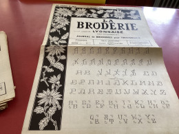 La Broderie Lyonnaise Journal De Broderie Pour Trousseaux Numéro 1113 - Andere & Zonder Classificatie