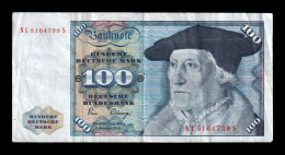 Alemania República Federal Federal Republic Of Germany 100 Mark 1980 Pick 34c Mbc Vf - 100 Deutsche Mark