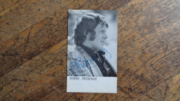 REF 633 : Autographe Original Pierre Provence - Chanteurs & Musiciens