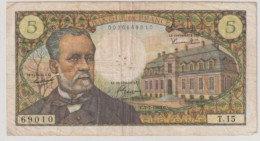 5 FRANCS PASTEUR   DU   C.7-7-1966 . .N° 0036869010   .  T.15 . 69010  . SCAN RECTO VERSO - 5 F 1966-1970 ''Pasteur''