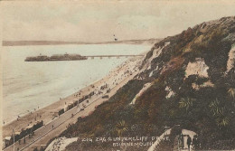 BOURNEMOUTH, Zig Zag & Undercliff Drive (Publisher - Unknown) Date - September 1927, Used (Vintage) - Bournemouth (tot 1972)