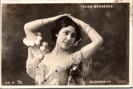 ARTISTE - Folies Bergères - GUERRERITO (pli Coin Droit) - Cabarets