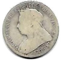 GRANDE- BRETAGNE  VICTORIA  FLORIN 1900  ARGENT  TB+ - Andere & Zonder Classificatie