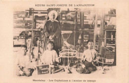 Birmanie - Soeur St Joseph De L'apparition - Mandalay - Les Orphelins De L'atelier De Tissage - Carte Postale Ancienne - Otros & Sin Clasificación