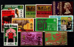 Hong Kong Nº 245, 248/9, 245/6, 264/5, 284, 295, 288, 316/7. - Used Stamps