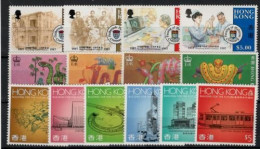 Hong Kong Nº 514/7, 547/50, 580/5. - Unused Stamps