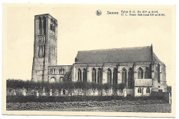 CPA Damme, Eglise N. - D. - Damme