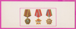 274084 / Russia - Order Of Lenin , Order Of The October , Revolution Order Of Friendship Of Peoples PC 1984 USSR - Monnaies (représentations)