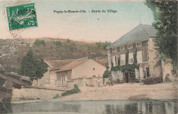 France - Pagny La Blanche Côte - Entrée Du Village - Colorisé - Michel Person - Rivière -  Carte Postale Ancienne - Commercy