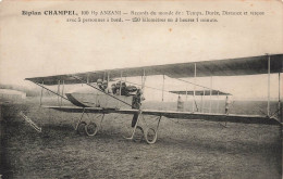 Transport - Avion - Aviateur - Biplan Champel - Henri Manuy  -  Carte Postale Ancienne - Other & Unclassified