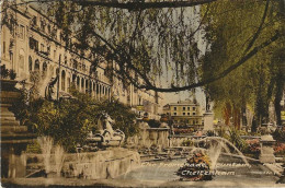 CHELTENHAM, The Promenade Fountain (Publisher - Frith's) Date - August 1963, Unused (Vintage) - Cheltenham