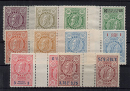 !!! BELGIQUE, TIMBRES TELEPHONE EN PAIRES TETE-BECHE NEUVES ** - Telephone [TE]