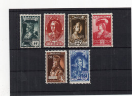 !!! BELGIQUE, SERIE DE 1943 E38/43 NEUVE ** - Unused Stamps