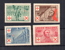 !!! BELGIQUE, LEGION WALLONE, SERIE E26/29 NEUVE ** - Unused Stamps