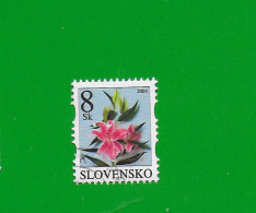 SLOVAKIA REPUBLIC 2004 Gestempelt°Used/Bedarf  MiNr. 478 "FREIMARKE #  BLUME # LILIE" - Gebraucht