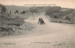 Sport Automobile - Circuit D'auvergne - Coupe Gordon Bennet 1905 - Tournant Du Gendarme -  Carte Postale Ancienne - Otros & Sin Clasificación