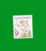 SLOVAKIA REPUBLIC 2005 Gestempelt°Used/Bedarf  MiNr. 504 "VALENTINSTAG  # AMOR" - Used Stamps