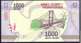 Madagascar 1000 Francs 2017 Pnew UNC - Madagascar