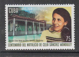 2020 Cuba Manduley Complete Set Of 1 MNH - Unused Stamps