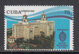 2020 Cuba National Hotel Buildings Tourism Complete Set Of 1 MNH - Nuevos