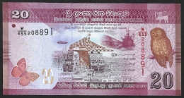 Sri Lanka 20 Rupees 2021 P123 UNC - Sri Lanka