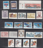 INDIA 1992 COMPLETE YEAR PACK 38 STAMPS Including Both HIGH Value Se-tenant Pairs, Excellent Condition, MNH(**) - Neufs