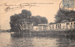 CAUDEBEC LES ELBEUF - Les Bains - Ile De L'Epinette - Caudebec-lès-Elbeuf