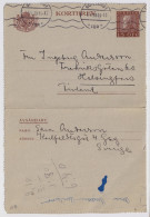 SWEDEN - 1939 Letter-Card Mi.K28.IIVb From GÖTEBORG To HELSINKI, Finland - Storia Postale